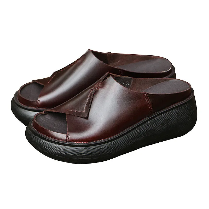 Summer Wedge Retro Slipper | Gift Shoes