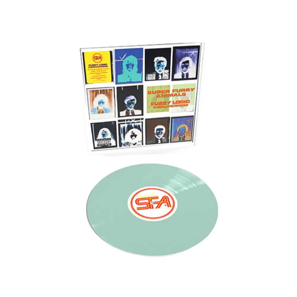 Super Furry Animals / Fuzzy Logic (B-Sides & Besides) LP Green Bottle Coloured Vinyl RSD 2024