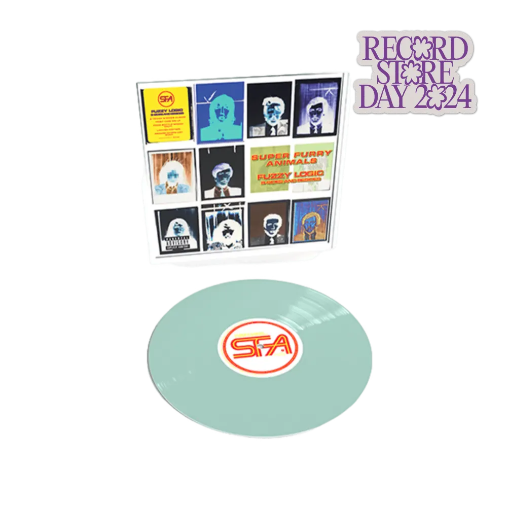 Super Furry Animals / Fuzzy Logic (B-Sides & Besides) LP Green Bottle Coloured Vinyl RSD 2024