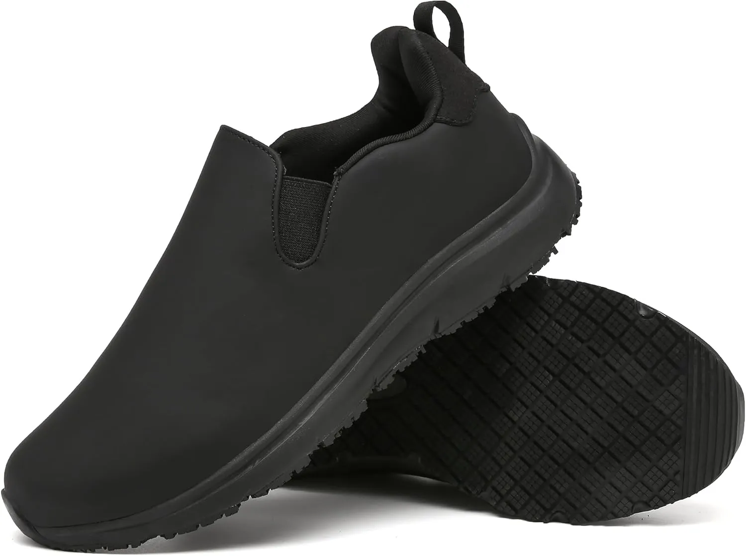 ulogu Non Slip Waterproof Shoes for Men WomenOil Resistant Slip On Work Loafers