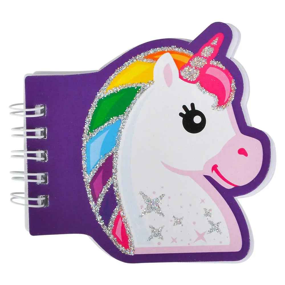 Unicorn Notebook with Feather Pen
