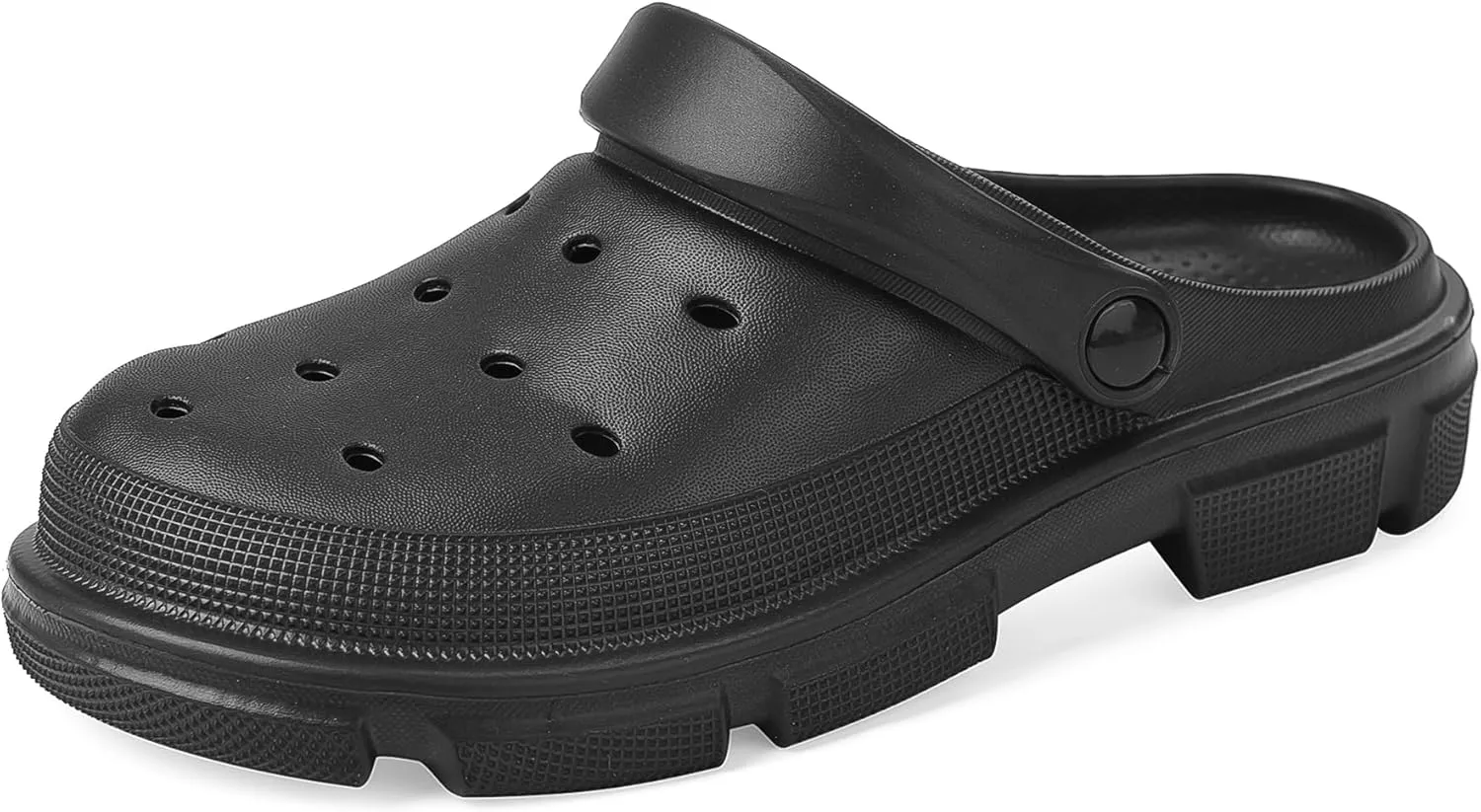 VONMAY Women's EVA Clogs Garden Shoes Waterproof Casual Mules Platform Heels for Pool, Beach