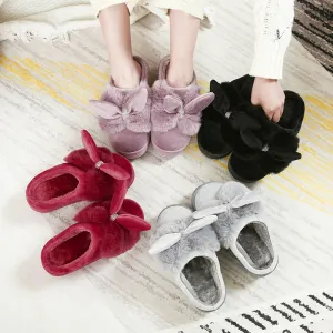 Women's Thick-Sole Clog Slippers with Rhinestones